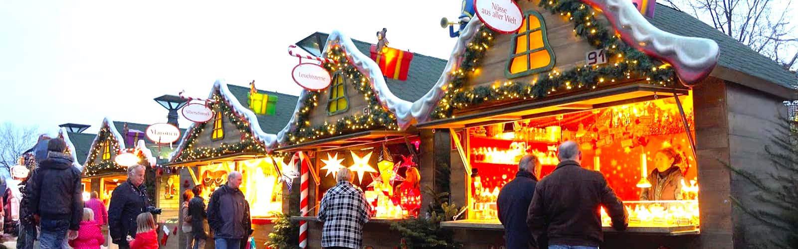 Beleef de veelzijdige kerstmarkten in Oberhausen